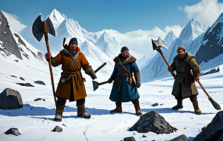 나이트크로우 클랜 성장 비결 - Thriving Clan Base**
"A bustling medieval clan base in the Russian countryside, fully clothed figur... 나이트크로우 클랜 성장 비결 - Thriving Clan Base**
"A bustling medieval clan base in the Russian countryside, fully clothed figur...