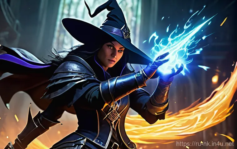 나이트크로우 공격 속도 증가법 - **Agile Hunter and Mythical Mount in Twilight Forest**: A graceful female Hunter from Night Crows, f...