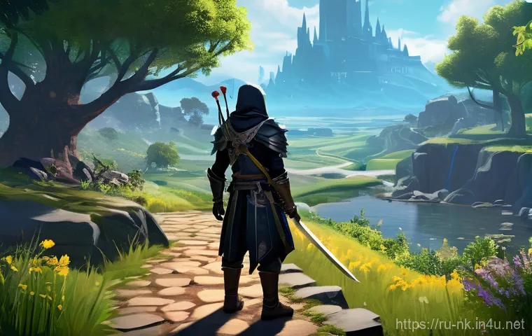 나이트크로우 초보 탈출 가이드 - **Prompt 1: "The First Steps in Night Crows' Vibrant World"**
"A young, determined male characte...