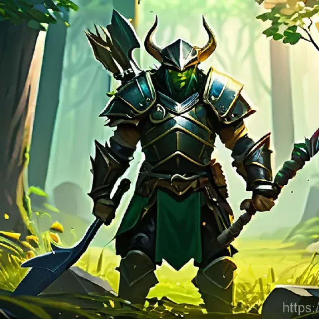 나이트크로우 최고 효율 사냥터 - **Prompt 1: Efficient Solo Farming in a Rich Forest**
    "A male fantasy warrior, late 20s, wearing...